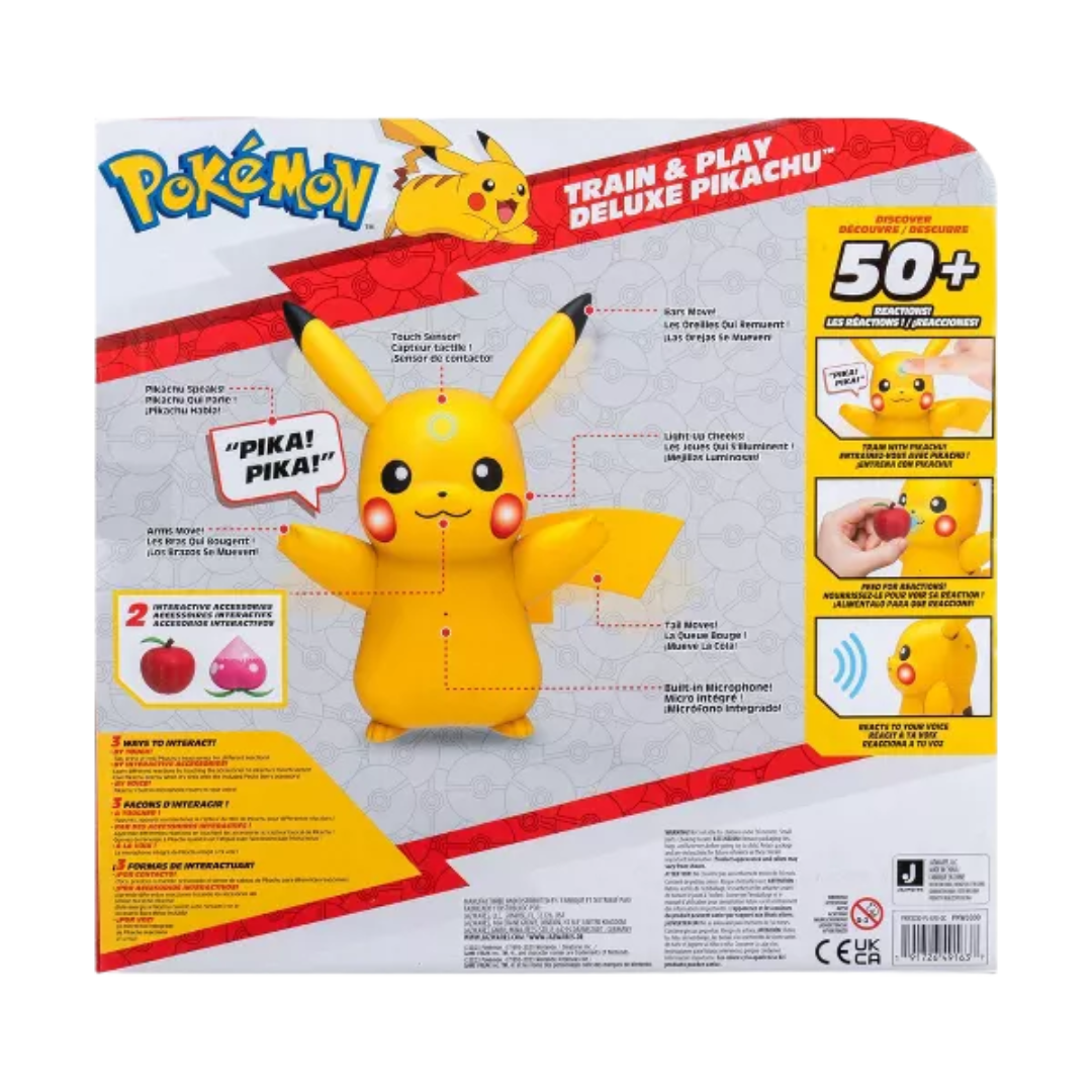 Pokémon Trainers Best Play Pal Deluxe Pikachu Interactive Action Figure - Image 4