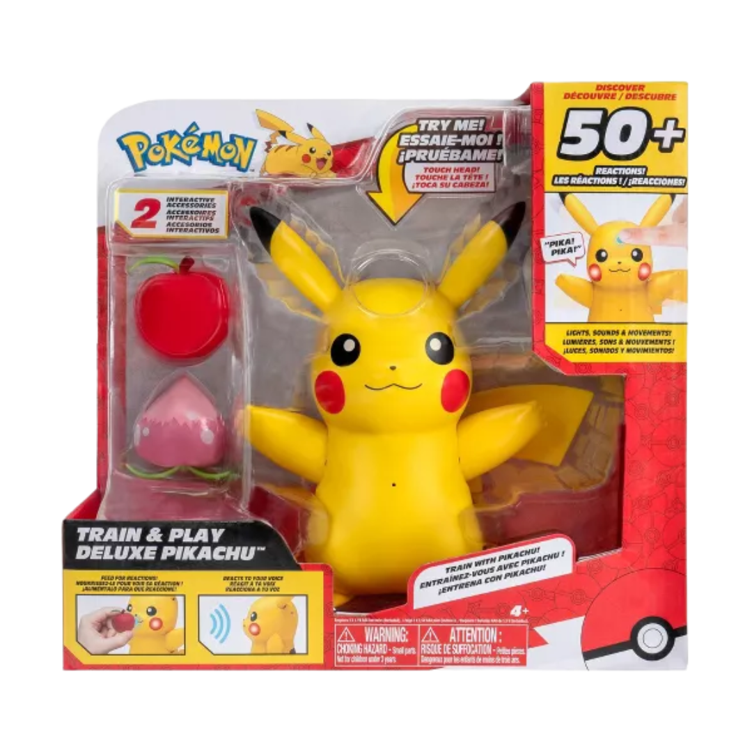 Pokémon Trainers Best Play Pal Deluxe Pikachu Interactive Action Figure